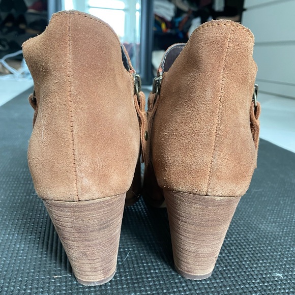 Nikole Suede Peep Toe Bootie - Picture 8 of 8